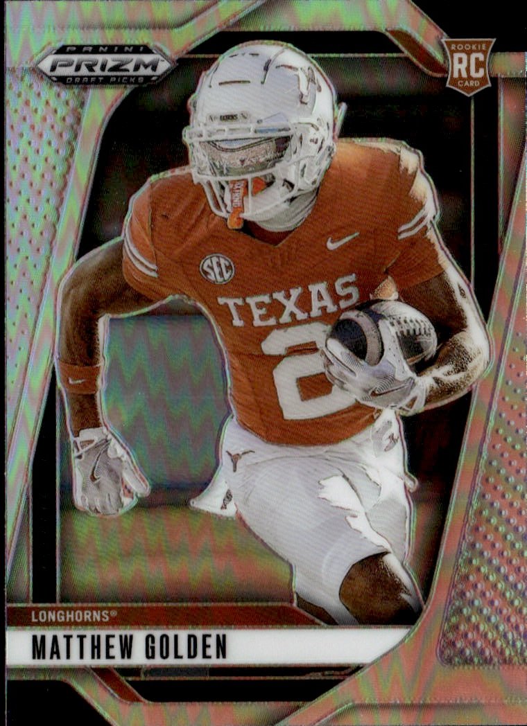 2025 Prizm Draft Picks Matthew Golden graded slab