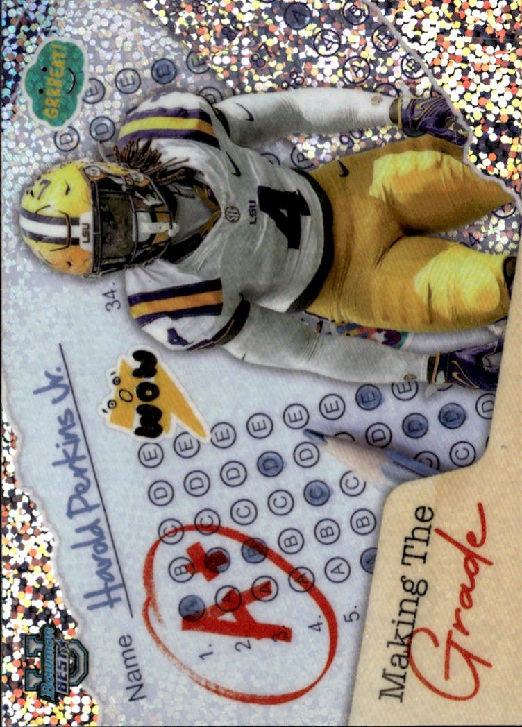 2024 Bowman U Best Harold Perkins Jr. graded slab