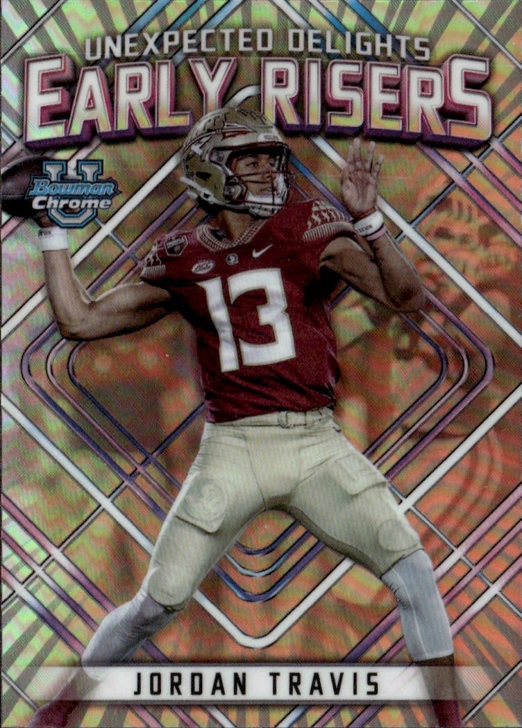 2023 Bowman U Chrome Jordan Travis graded slab