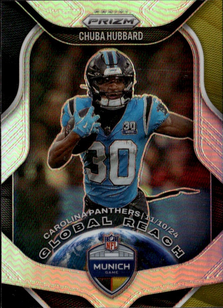 2025 Prizm Chuba Hubbard graded slab