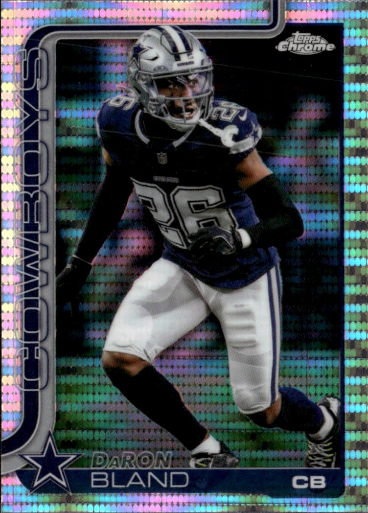 2025 Topps Chrome Daron Bland graded slab