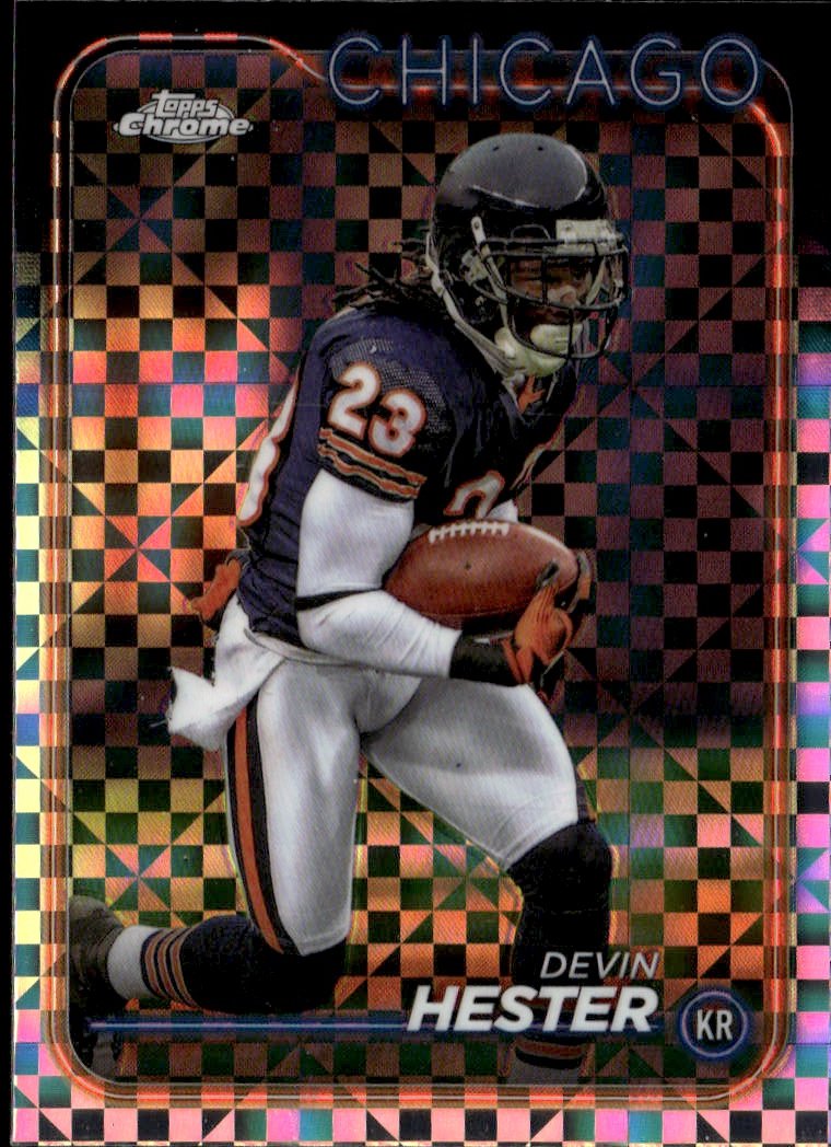 2024 Topps Chrome Devin Hester graded slab