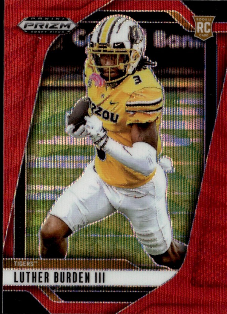 2025 Prizm Draft Picks Luther Burden III graded slab