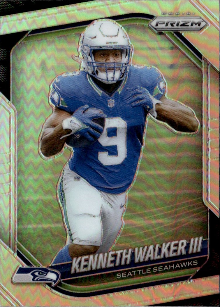 2025 Prizm Kenneth Walker III graded slab