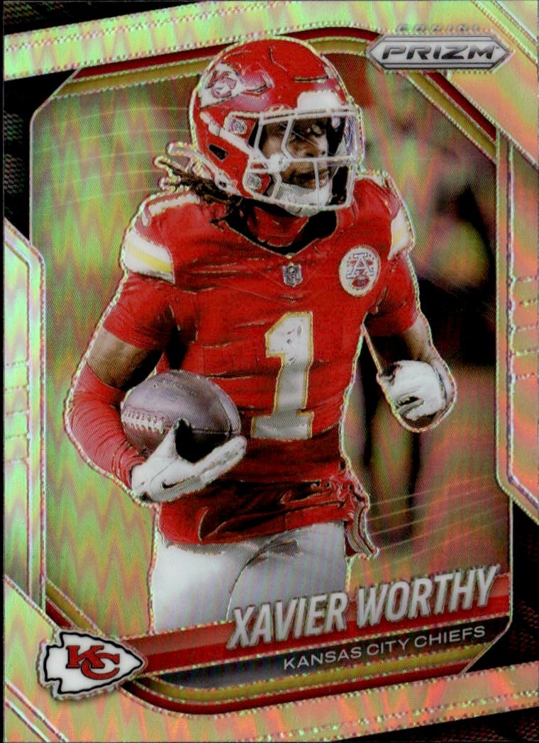 2025 Prizm Xavier Worthy graded slab
