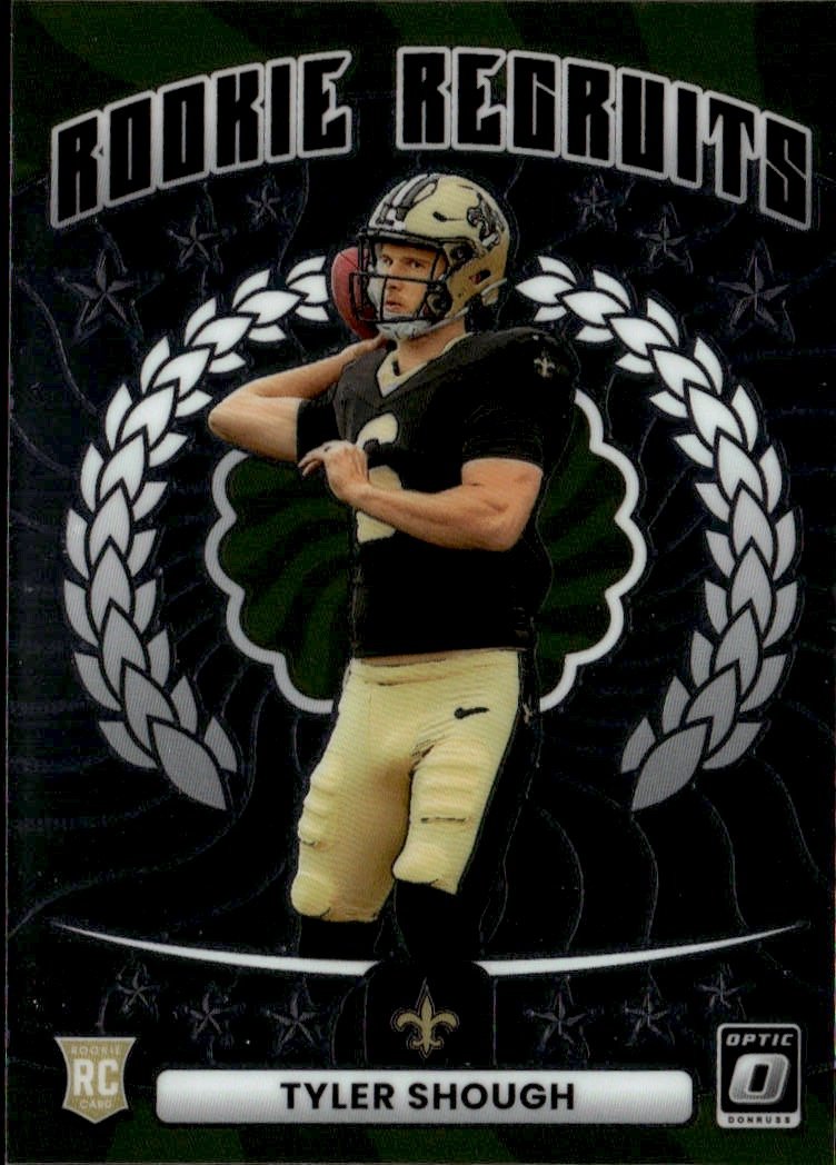 2025 Donruss Optic Tyler Shough graded slab