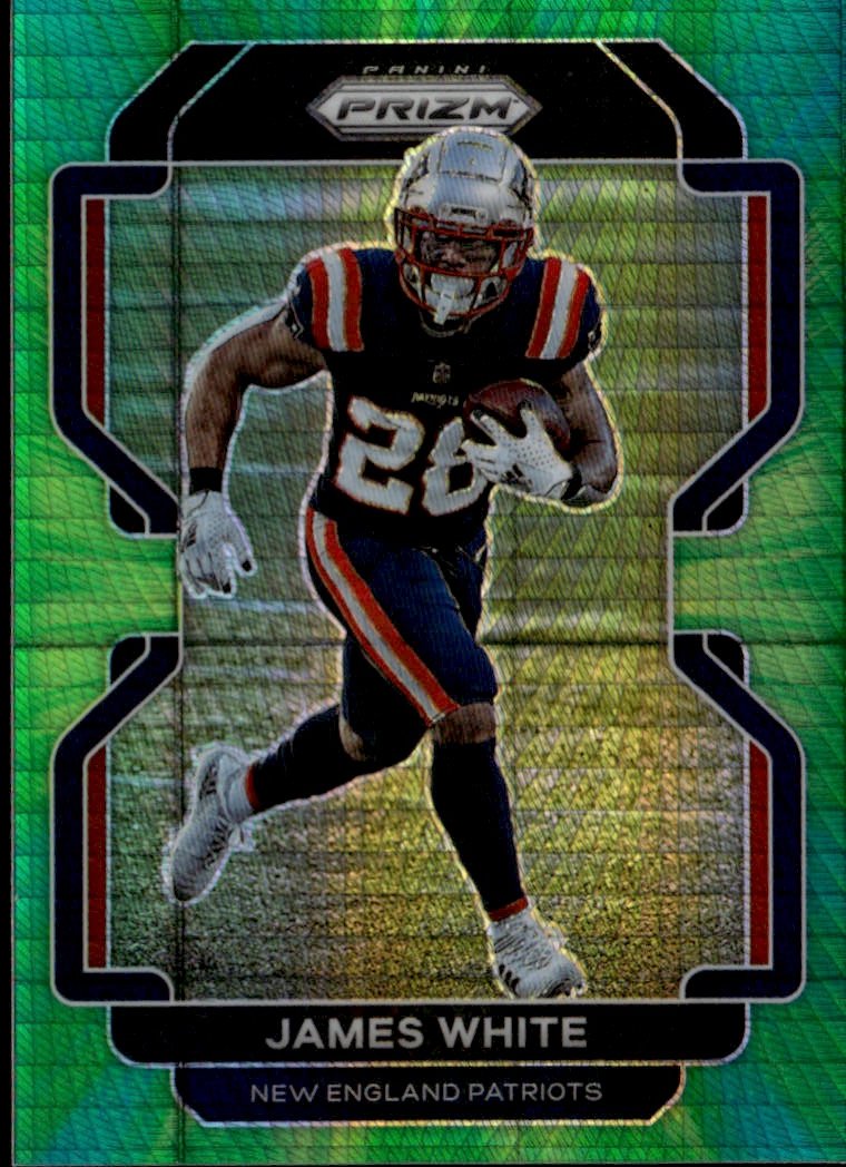 2021 Prizm James White graded slab