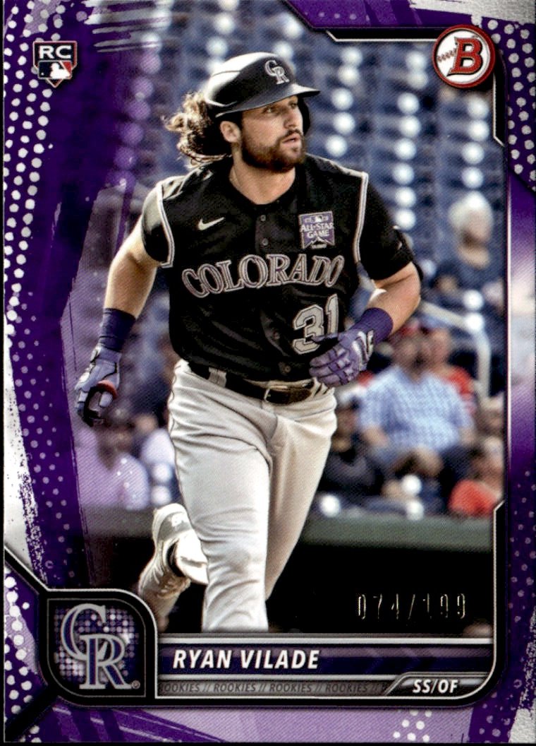 2022 Bowman Ryan Vilade graded slab