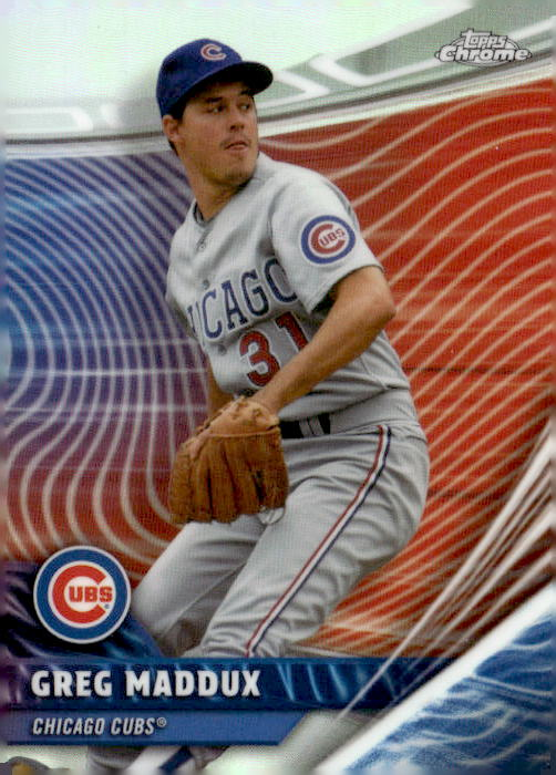 2026 Topps Chrome Greg Maddux graded slab