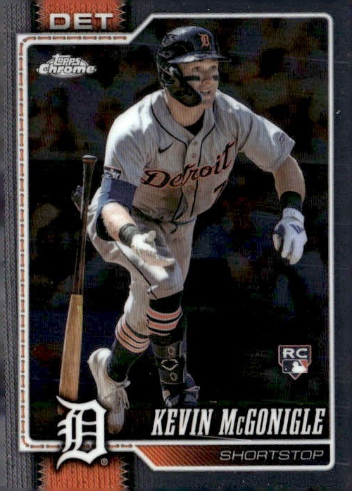 2026 TOPPS CHROME KEVIN MCGONIGLE graded slab