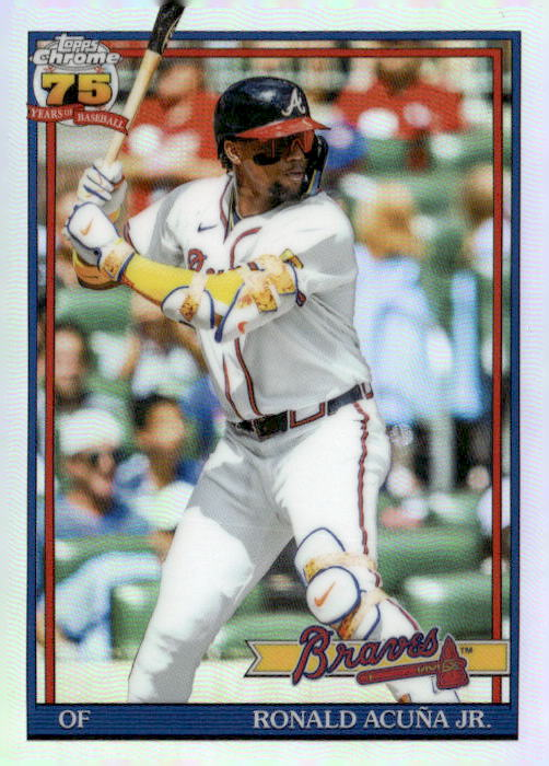 2026 Topps Chrome Ronald Acuña Jr. graded slab