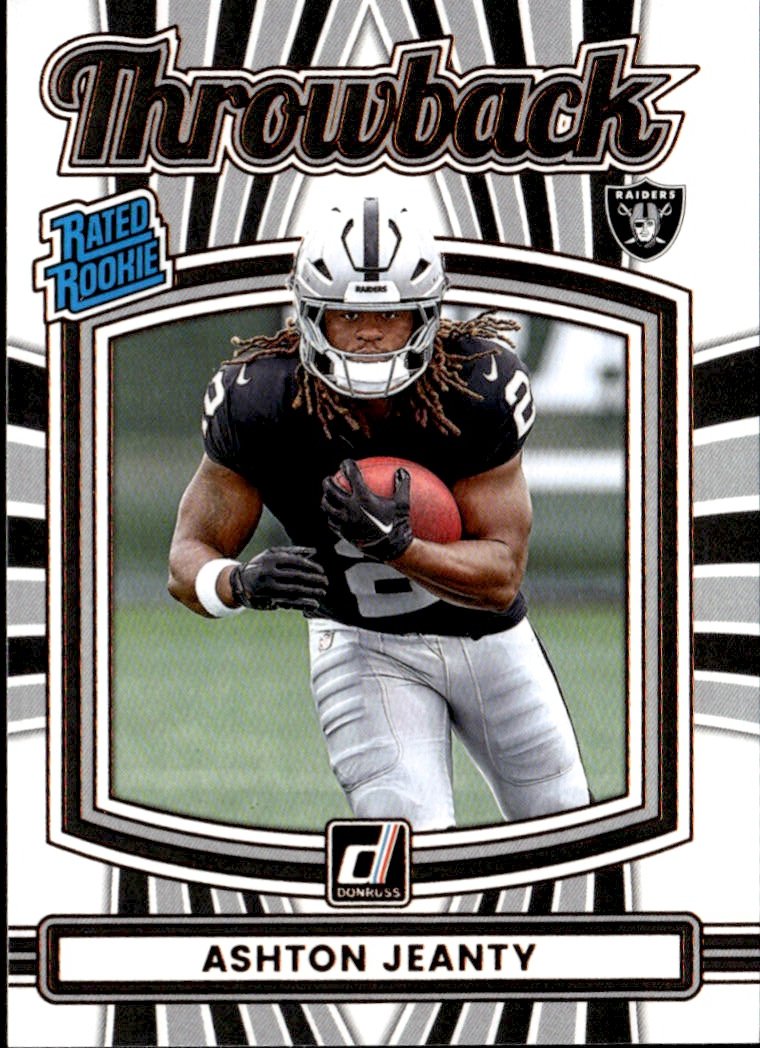 2025 Donruss Ashton Jeanty graded slab