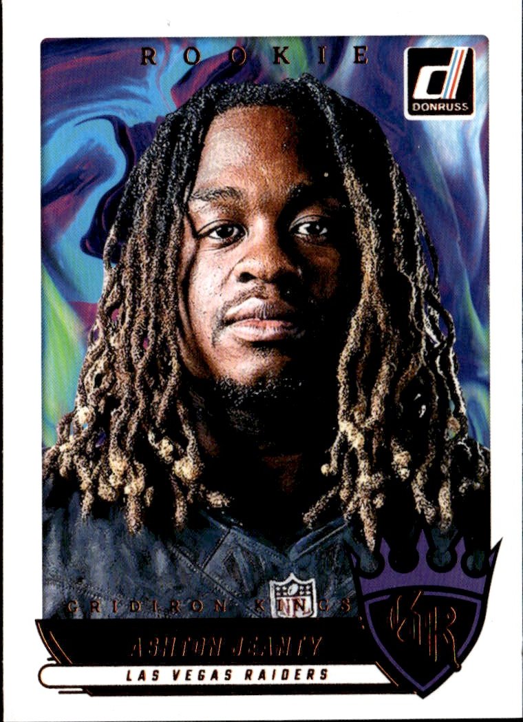 2025 Donruss Ashton Jeanty graded slab