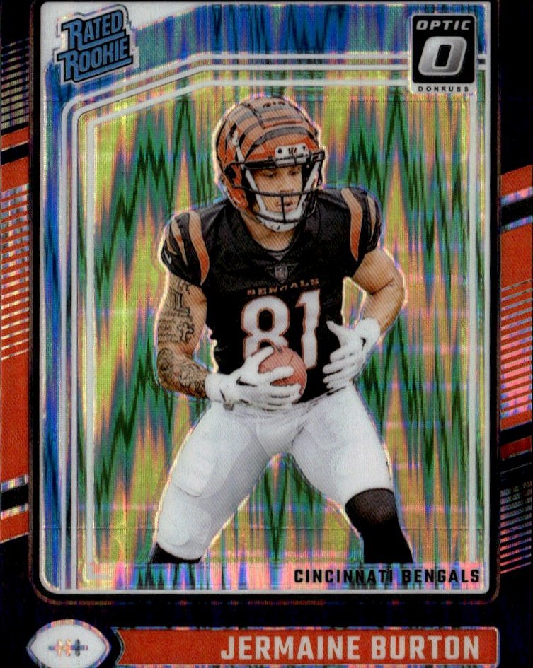 Jermaine Burton graded slab