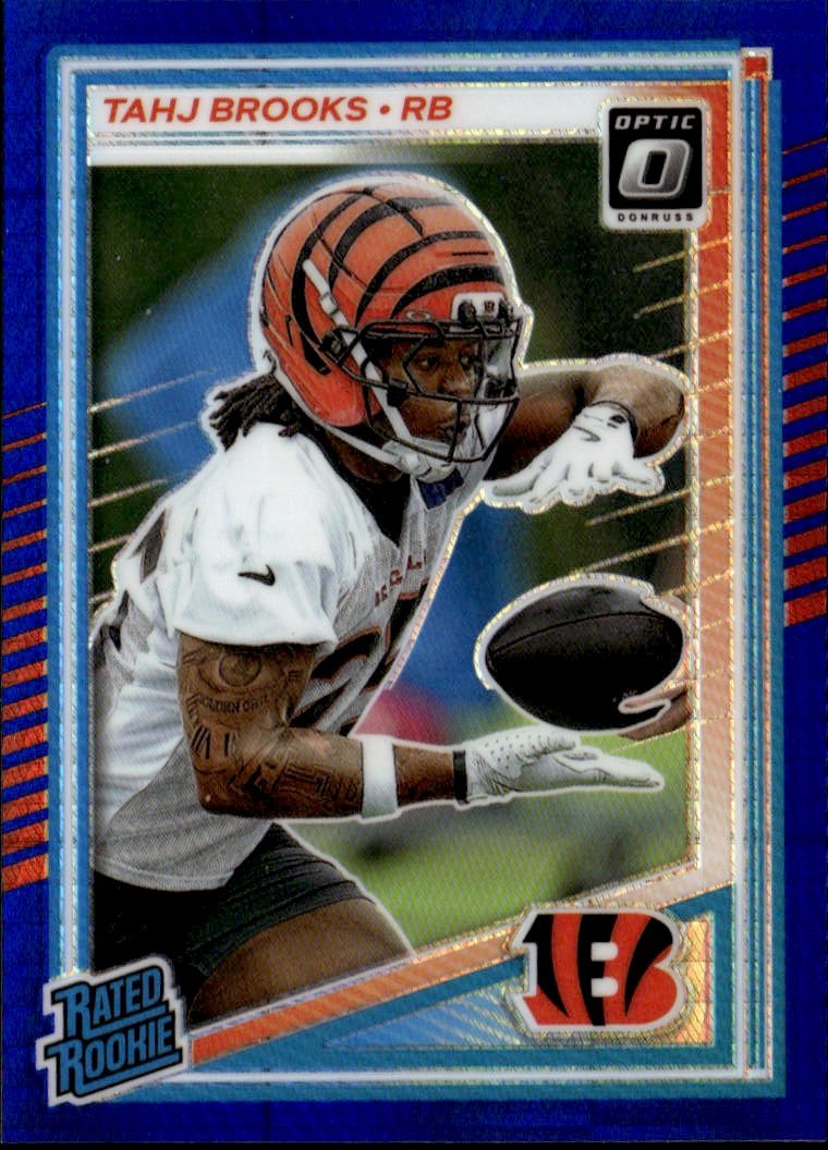 2025 Donruss Optic Tahj Brooks graded slab