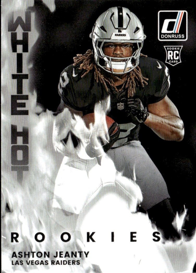 2025 Donruss Ashton Jeanty graded slab