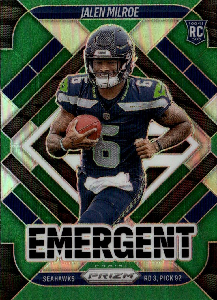 2025 Prizm Jalen Milroe graded slab