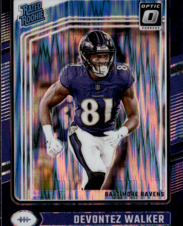2024 Donruss Optic Devontez Walker graded slab