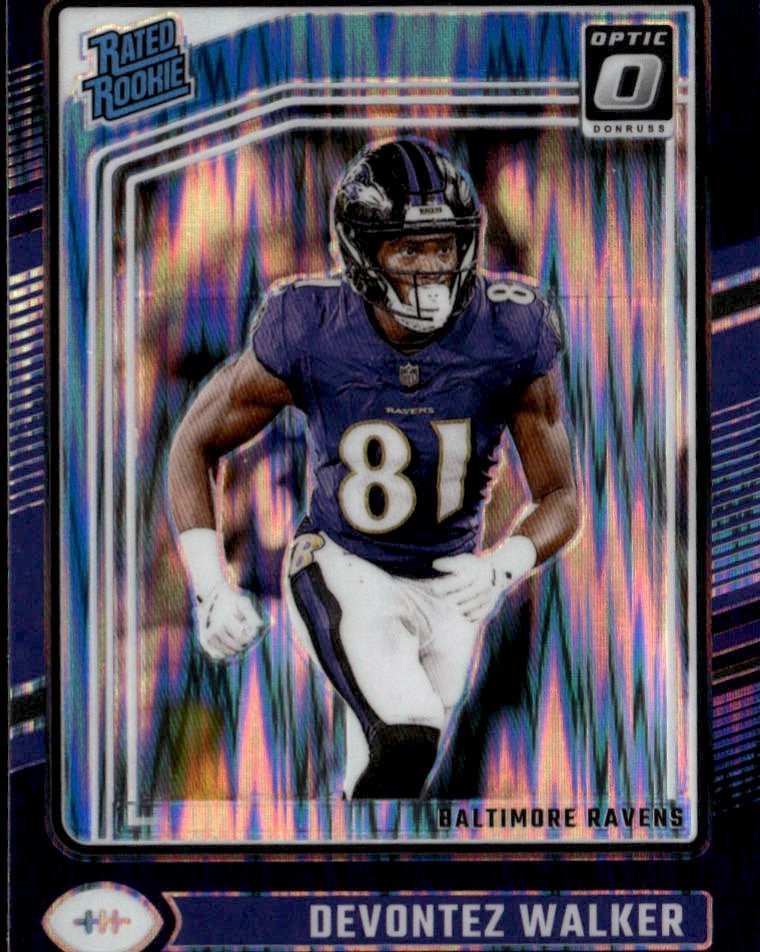 2024 Donruss Optic Devontez Walker graded slab