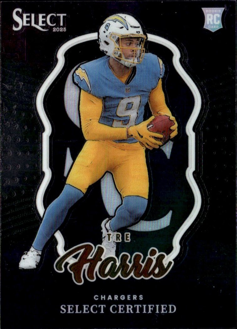 2025 Select Tre Harris graded slab