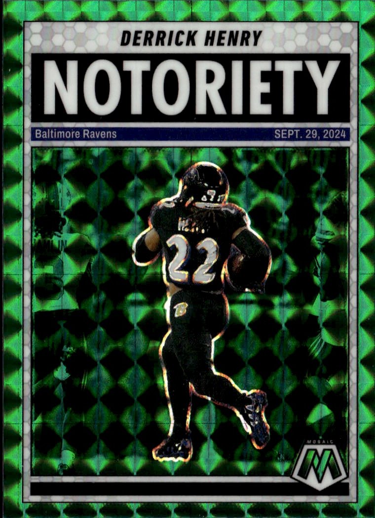 2025 Mosaic Derrick Henry graded slab