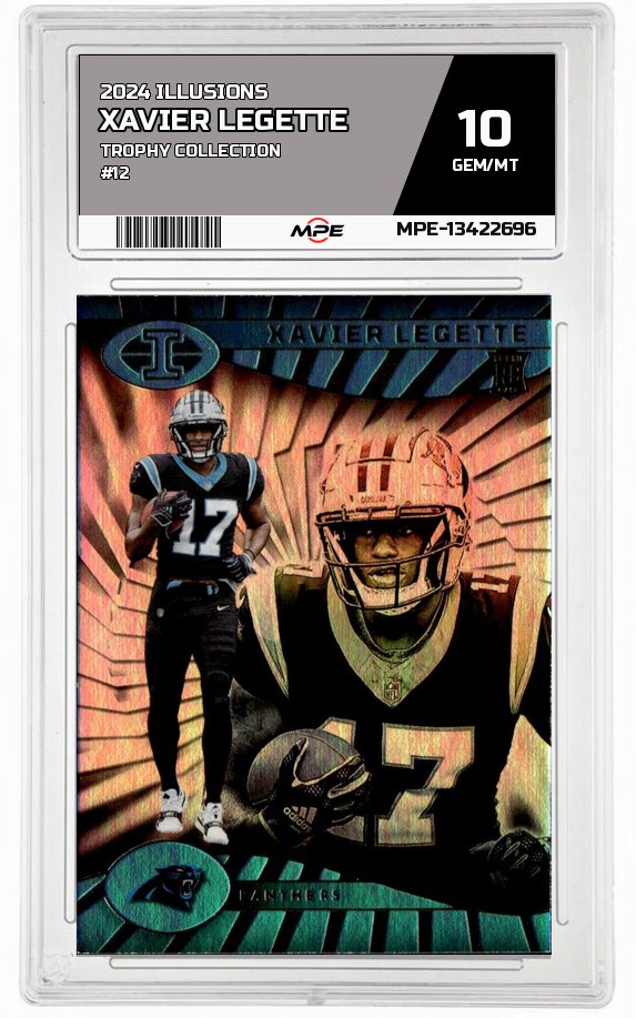 2024 ILLUSIONS TROPHY COLLECTION #12 XAVIER LEGETTE MPE 10 GEM/MT — graded card auctioned from the MPE vault