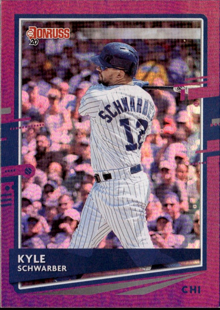 2020 Donruss Kyle Schwarber graded slab