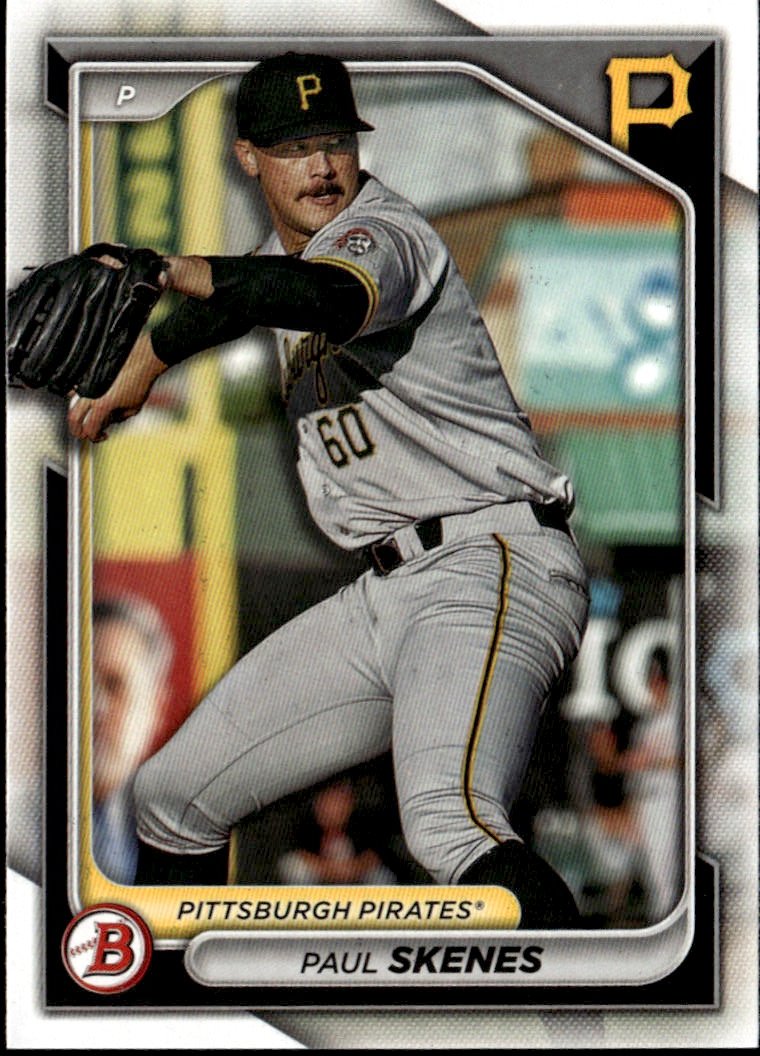 2024 Bowman Prospects Paul Skenes graded slab