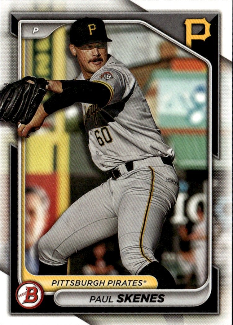 2024 Bowman Prospects Paul Skenes graded slab