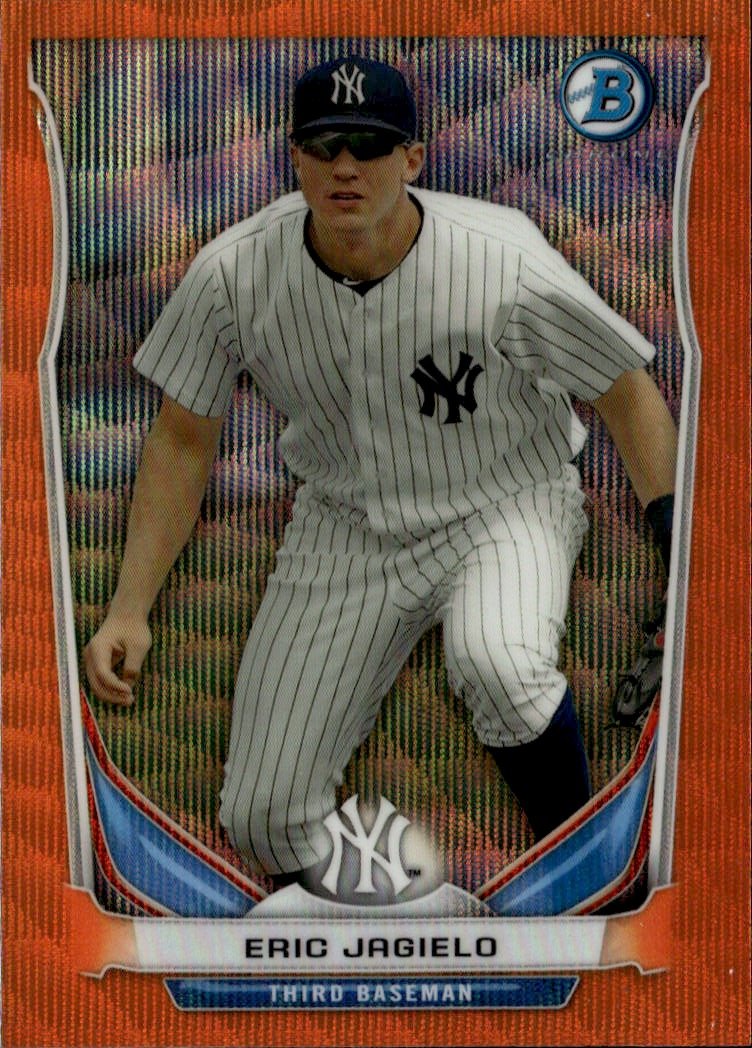 2014 Bowman Chrome Eric Jagielo graded slab