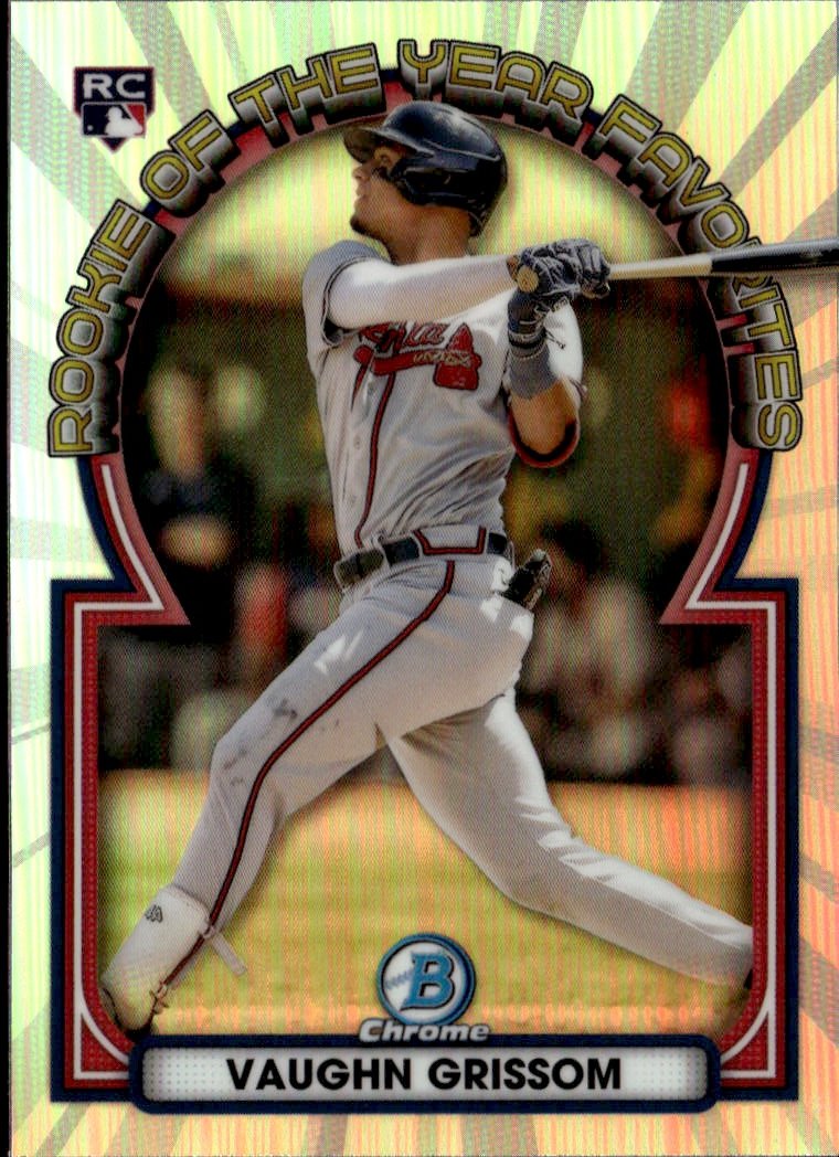 2023 Bowman Chrome Vaughn Grissom graded slab