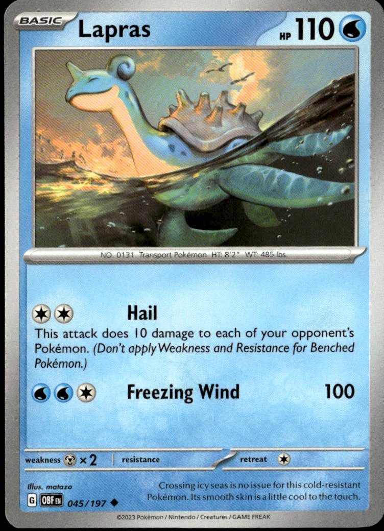 Lapras graded slab