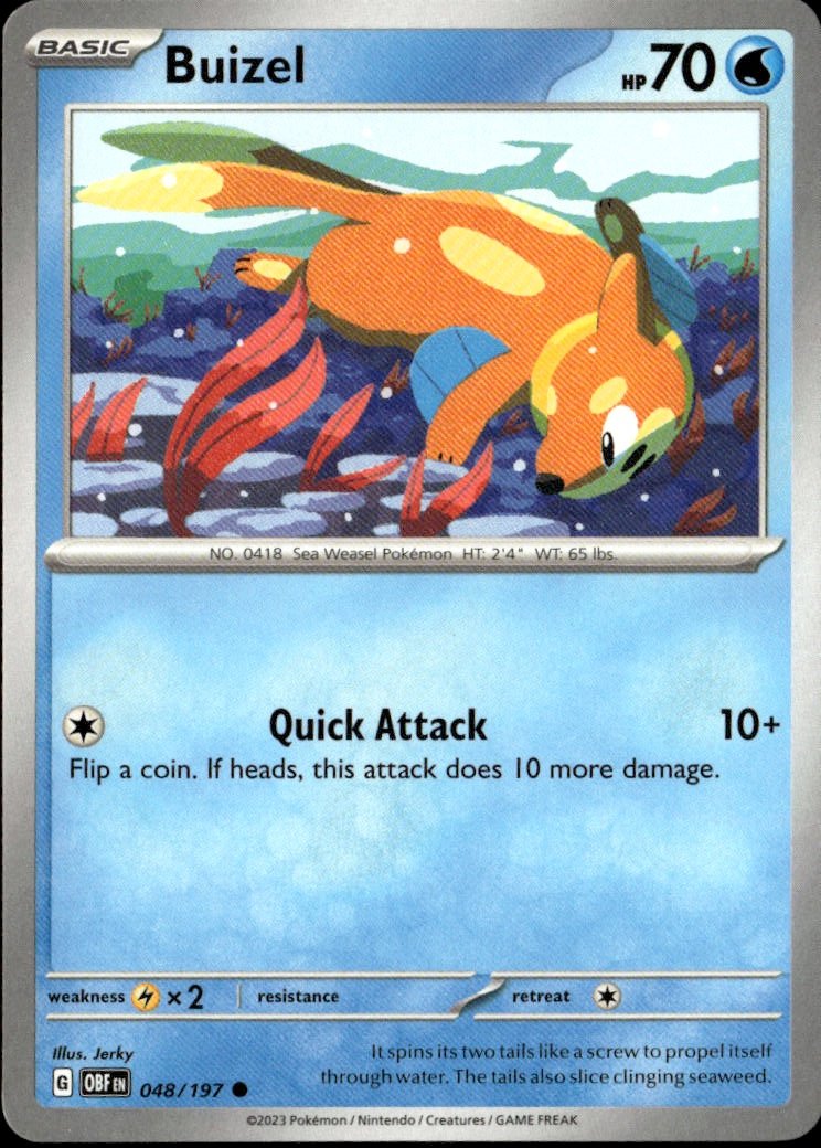 Buizel graded slab