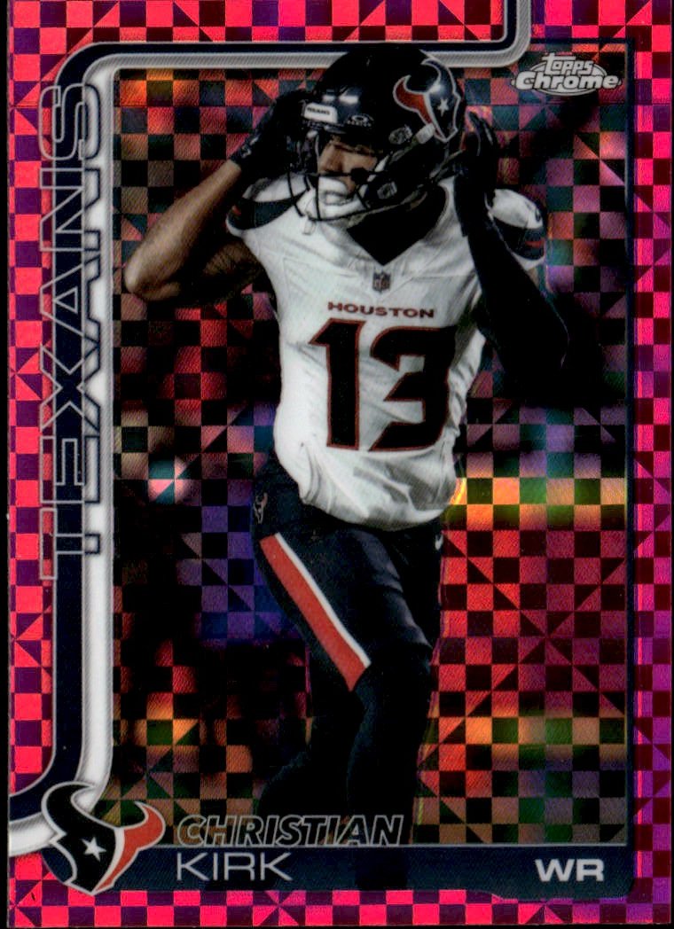 2025 Topps Chrome Christian Kirk graded slab