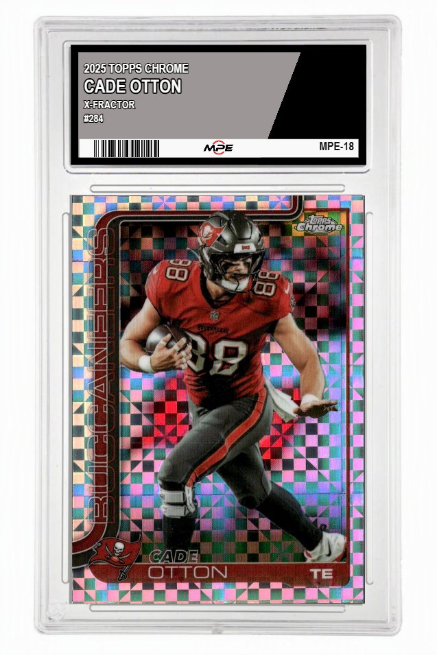 2025 TOPPS CHROME X-FRACTOR #284 CADE OTTON MPE 10 GEM/MT — graded card up for auction