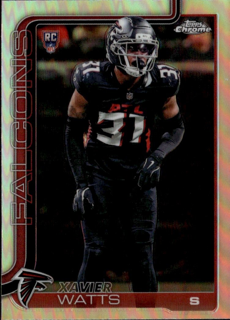 2025 Topps Chrome Xavier Watts graded slab