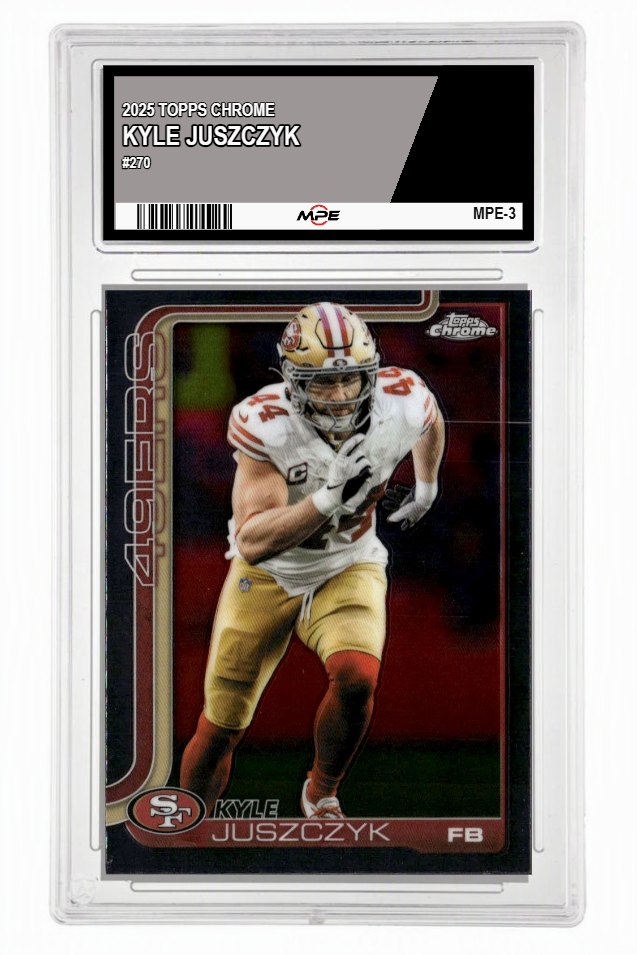 2025 TOPPS CHROME #270 KYLE JUSZCZYK MPE 10 GEM/MT — graded card up for auction