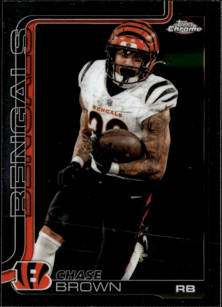 2025 Topps Chrome Chase Brown graded slab
