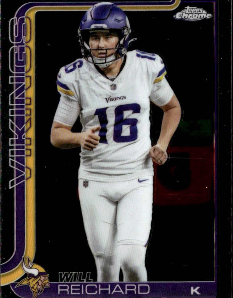 2025 Topps Chrome Will Reichard graded slab