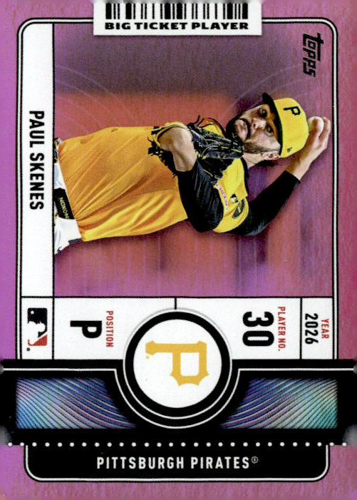 2026 TOPPS PAUL SKENES graded slab