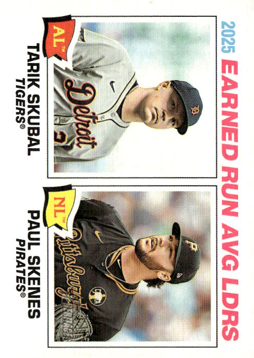 2026 Topps Heritage Skenes / Skubal graded slab