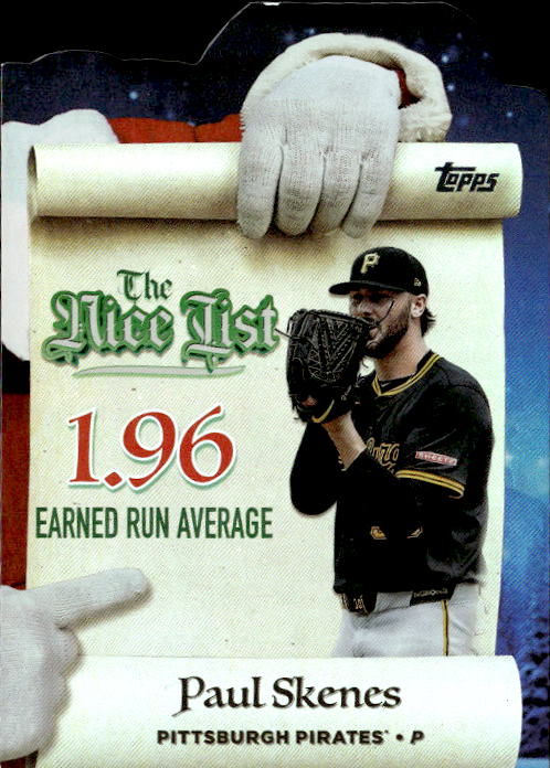 2025 Topps Holiday Paul Skenes graded slab