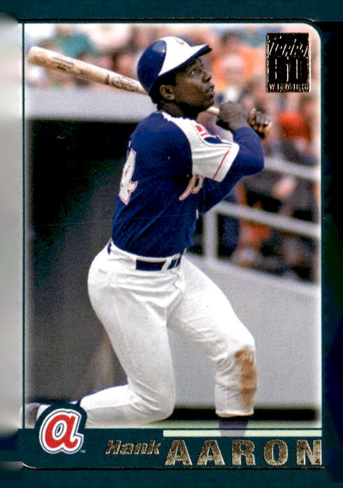 2021 Topps Archives Hank Aaron graded slab