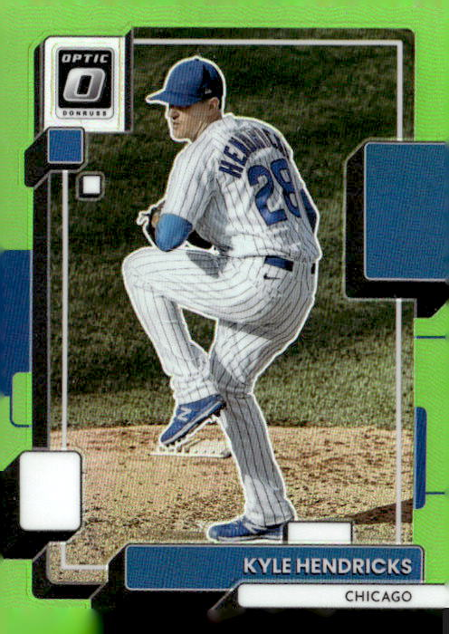 2022 Optic Kyle Hendricks graded slab