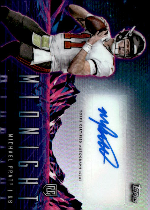 2024 Topps Midnight Michael Pratt graded slab
