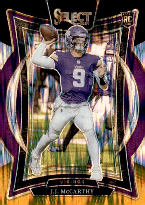 2024 Select J.J. McCarthy graded slab
