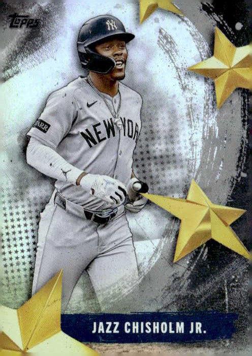 2025 Topps Jazz Chisholm Jr. graded slab