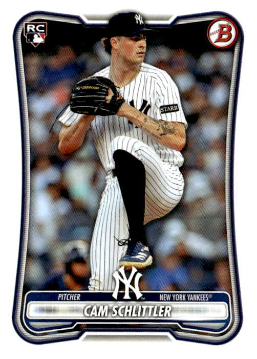 2026 Bowman Cam Schlittler graded slab