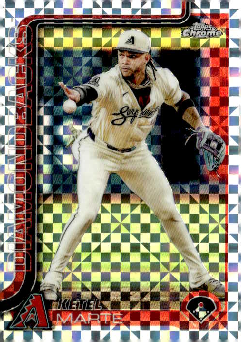2025 Topps Chrome Ketel Marte graded slab