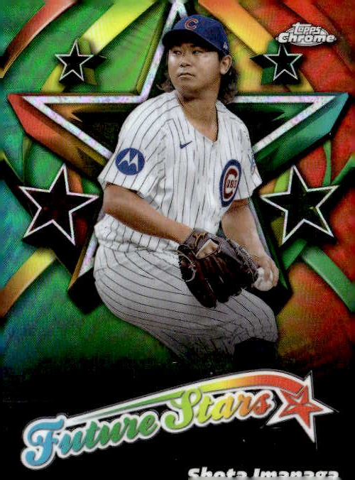 2025 Topps Chrome Shota Imanaga graded slab